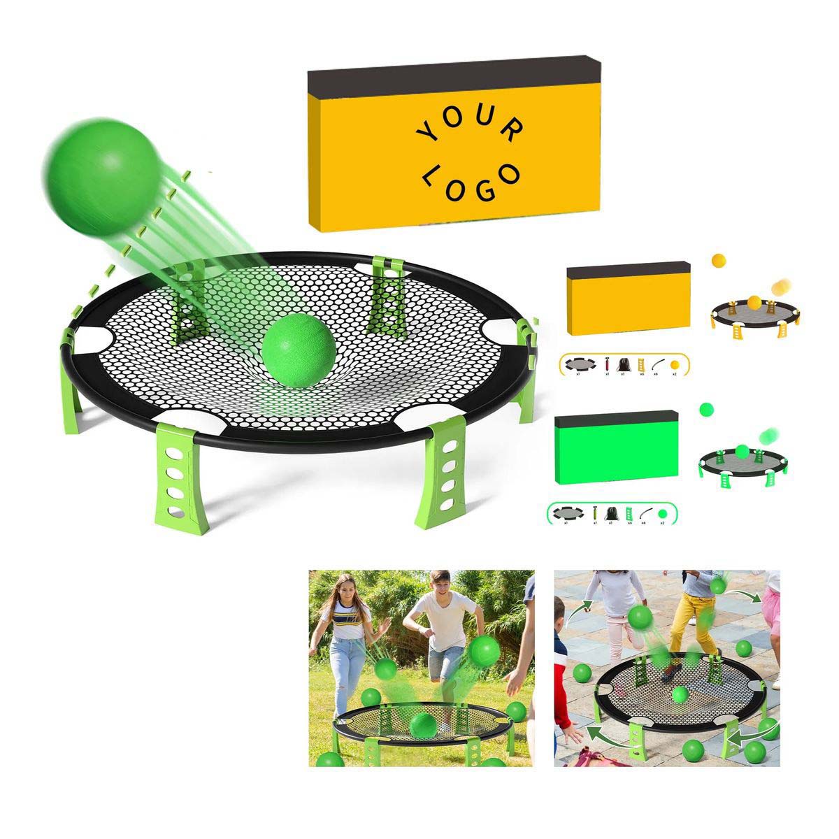 Toss and Catch Net Game Outdoor Family Fun 4
