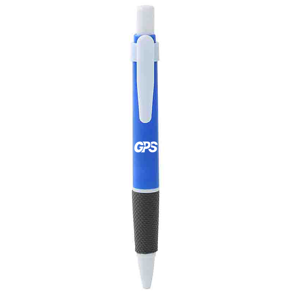 Plastic ballpoint pen press type with custom logo 2