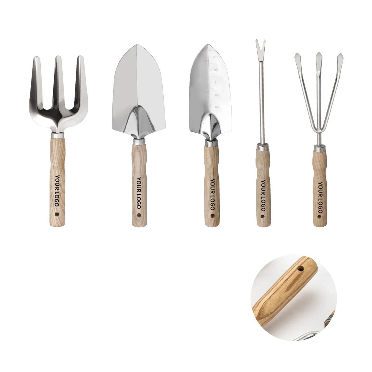 Portable Stainless Garden Tool Kit for Home Gardening 5