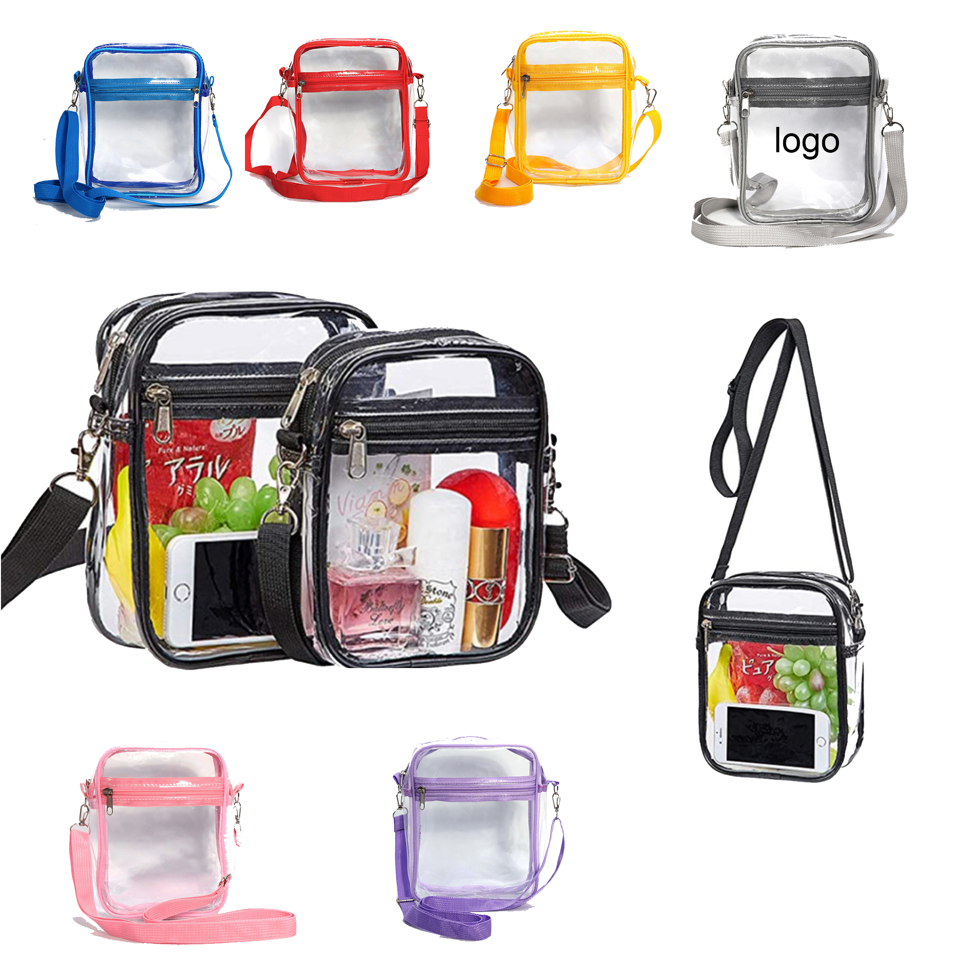 MOQ50 Transparent Shoulder Bag 3