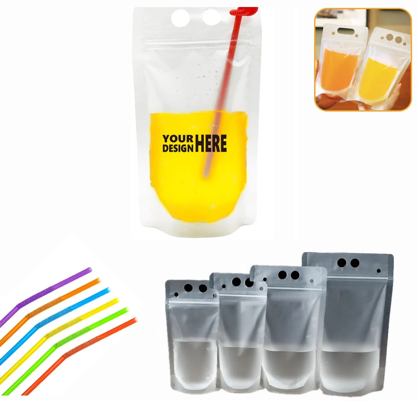 16oz Drink Pouches 2