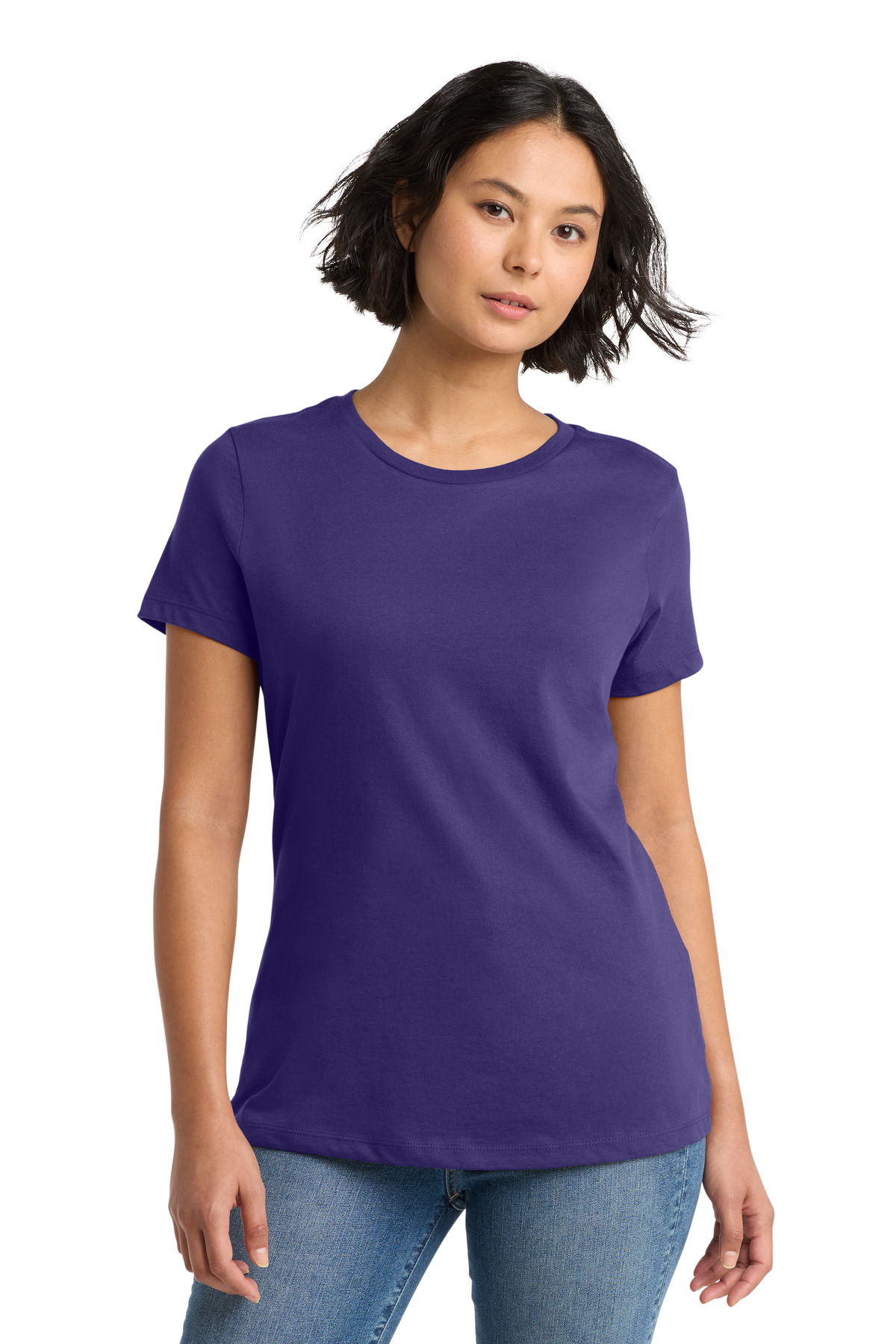 District Women's Perfect Weight Tee. DM104L 193