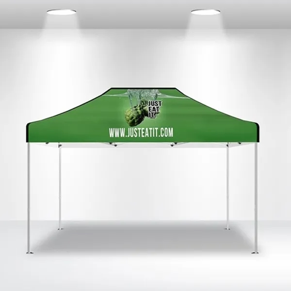 8'x12' Custom Event Tent withCanopy Digital Print 4