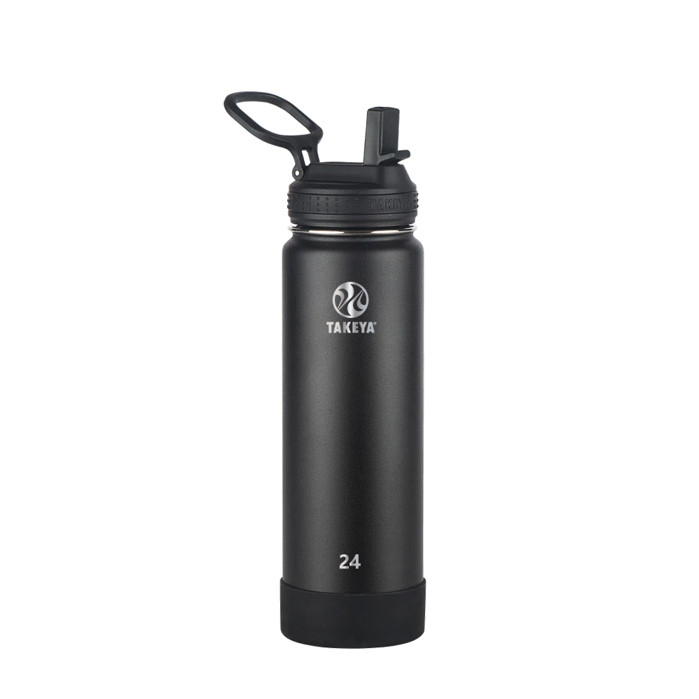 Takeya 24oz Actives Water Bottle With Straw Lid 1