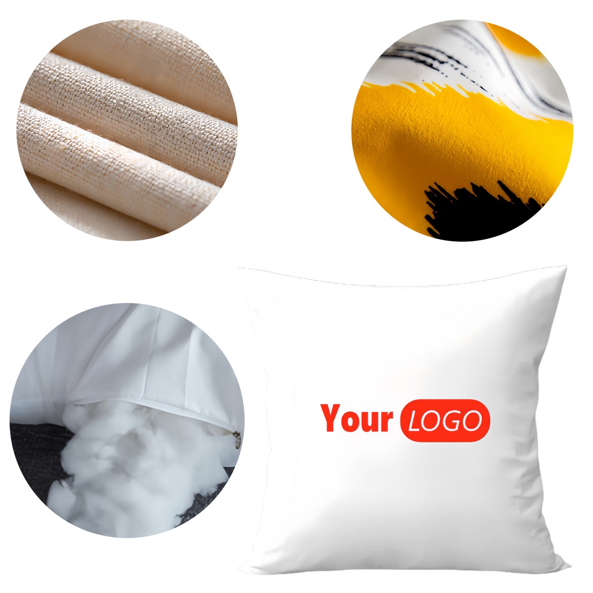 Soft Textured Linen Cushion 3