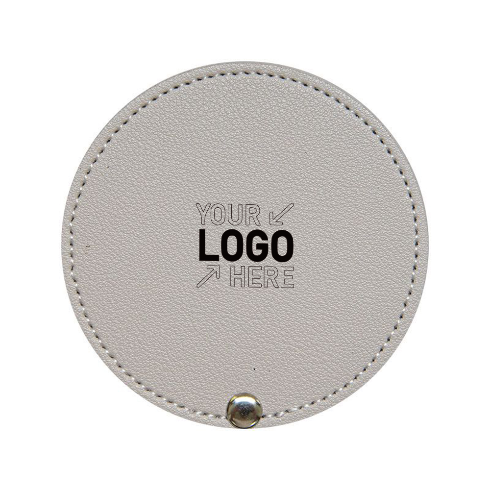 Round Leather Mirror 4