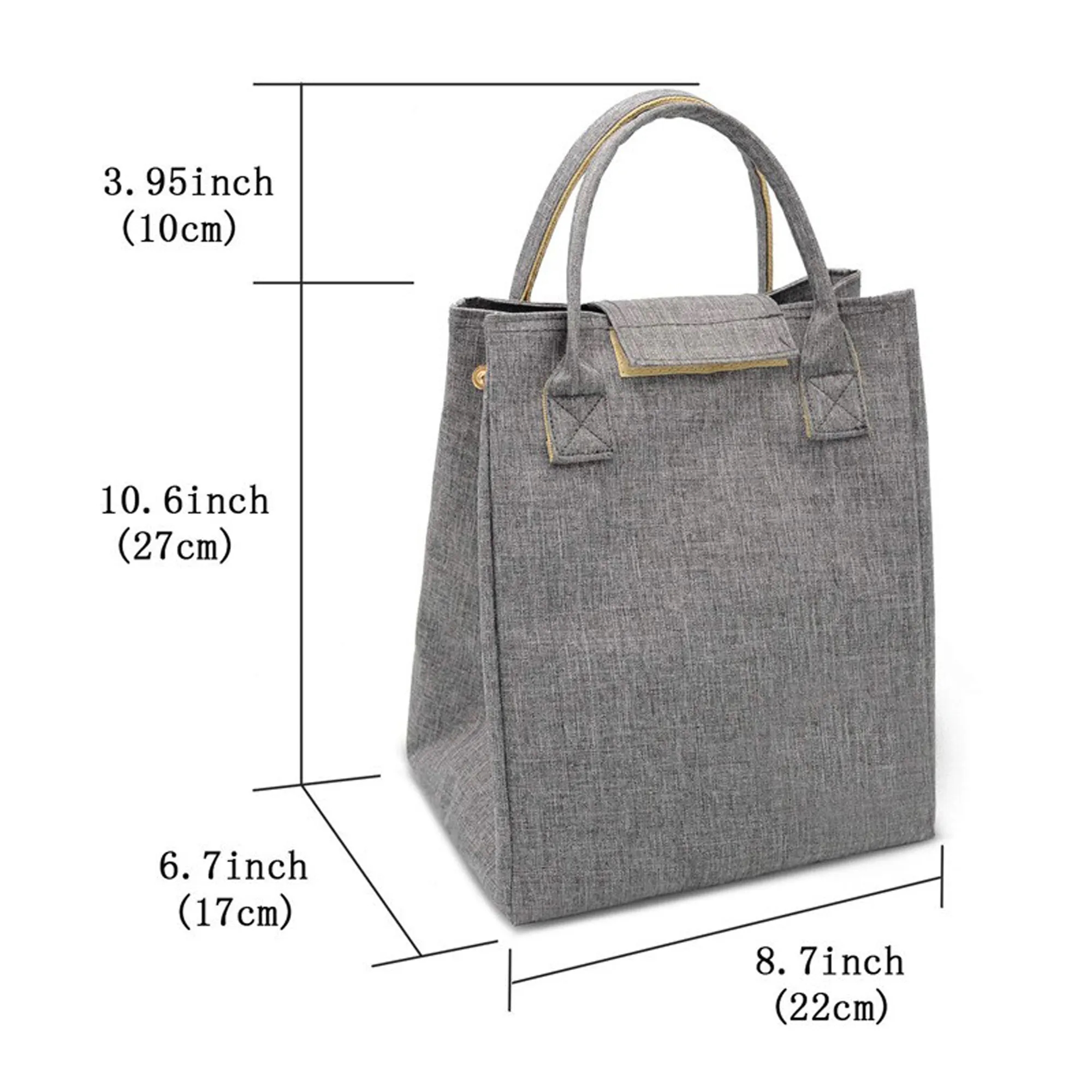 Insulated Cooler Lunch Bag w/ Handle 2