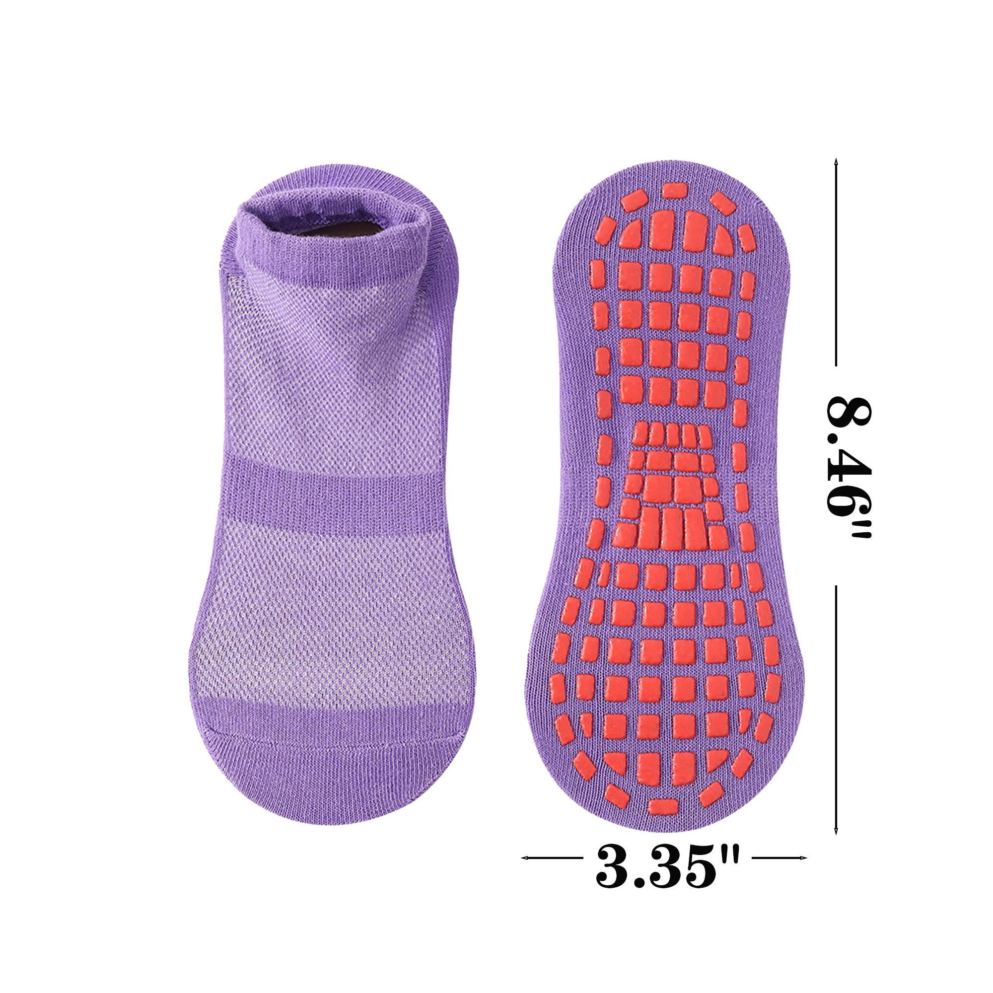 Customizable Cotton Anti-Slip Socks 3