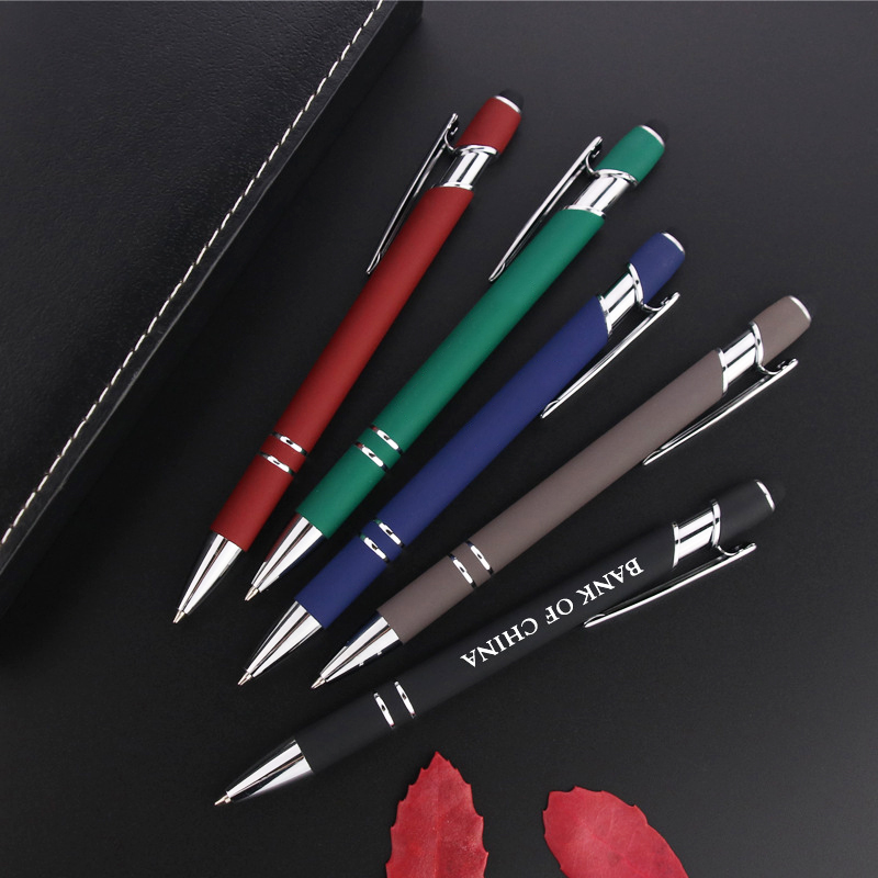 Aluminum Shell Ballpen w/ Stylus 2