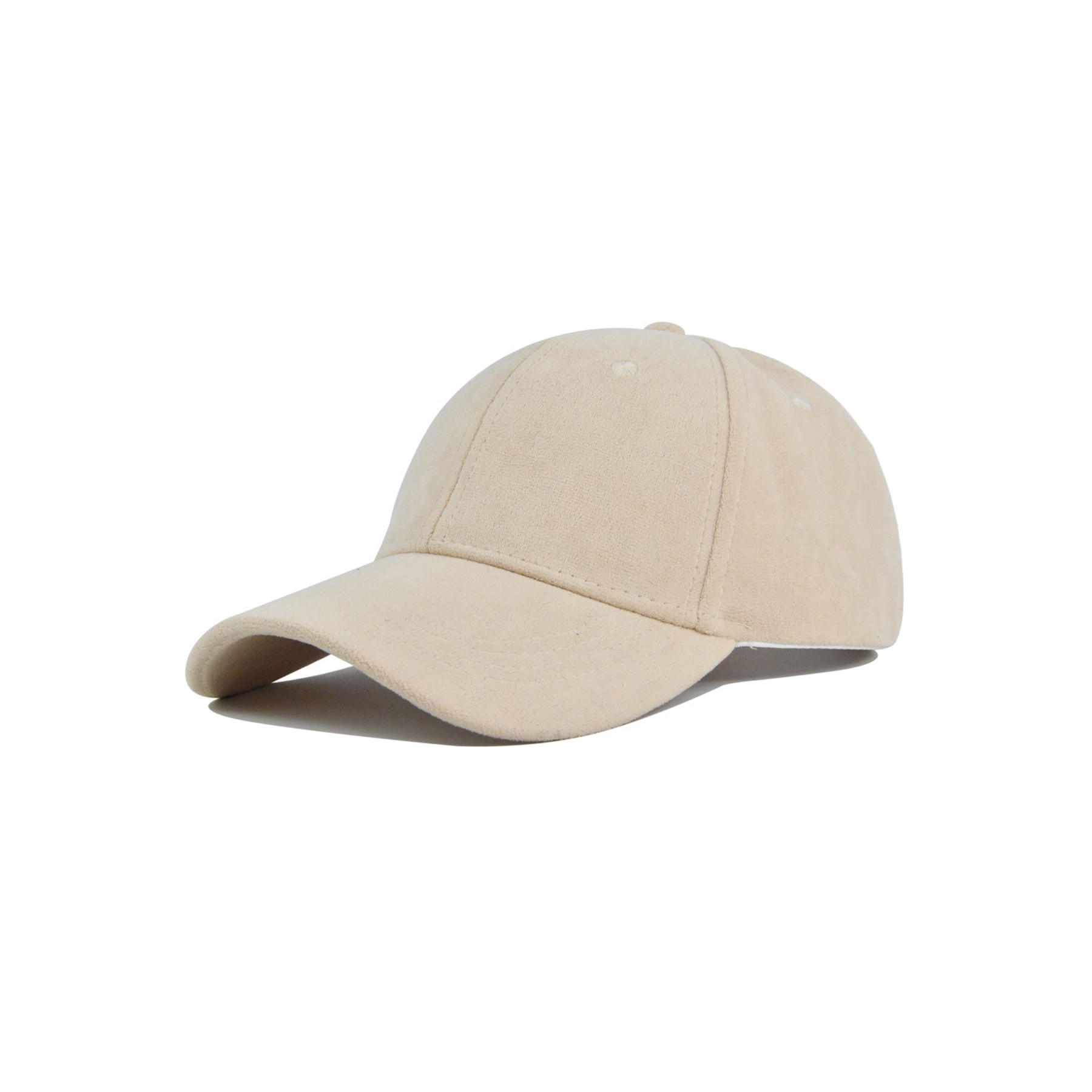 Faux Suede Leather Cap 2