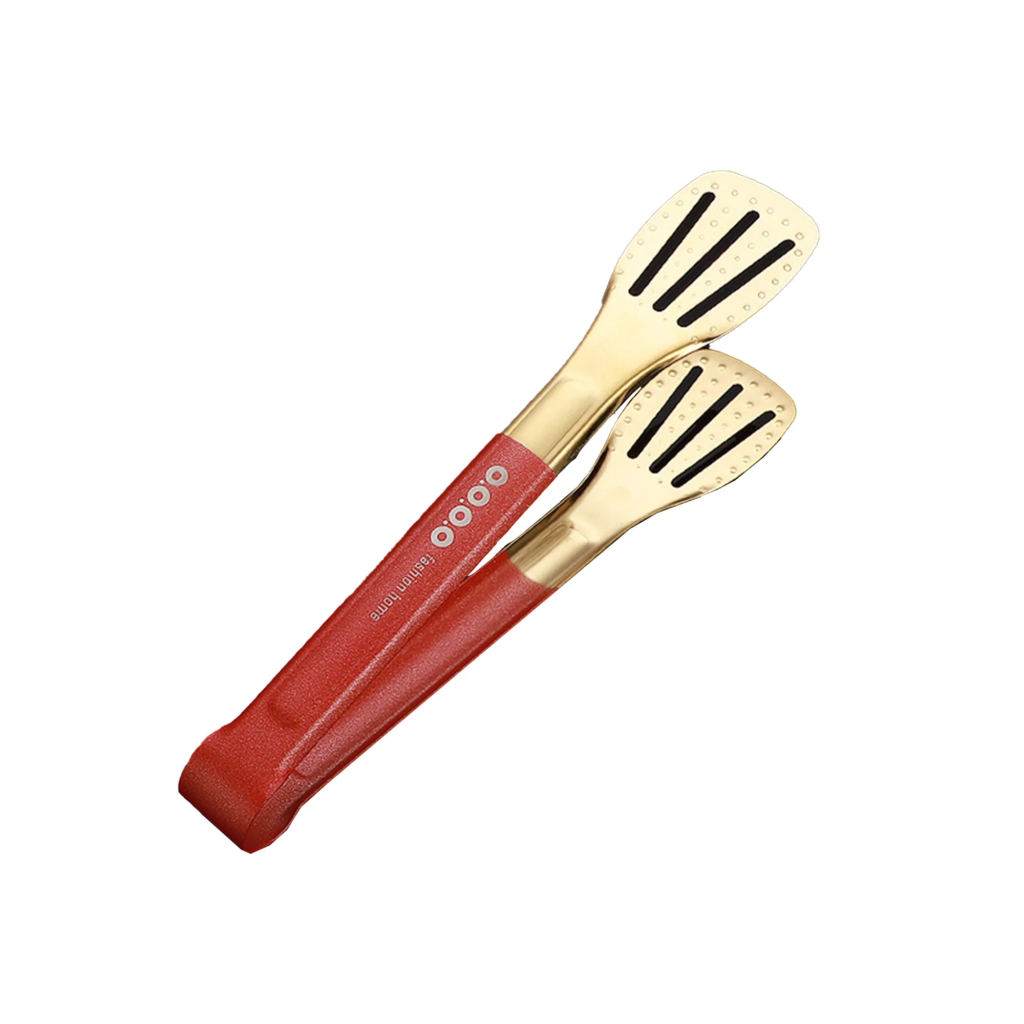 MOQ50 Custom Stainless Steel Food Tongs 5