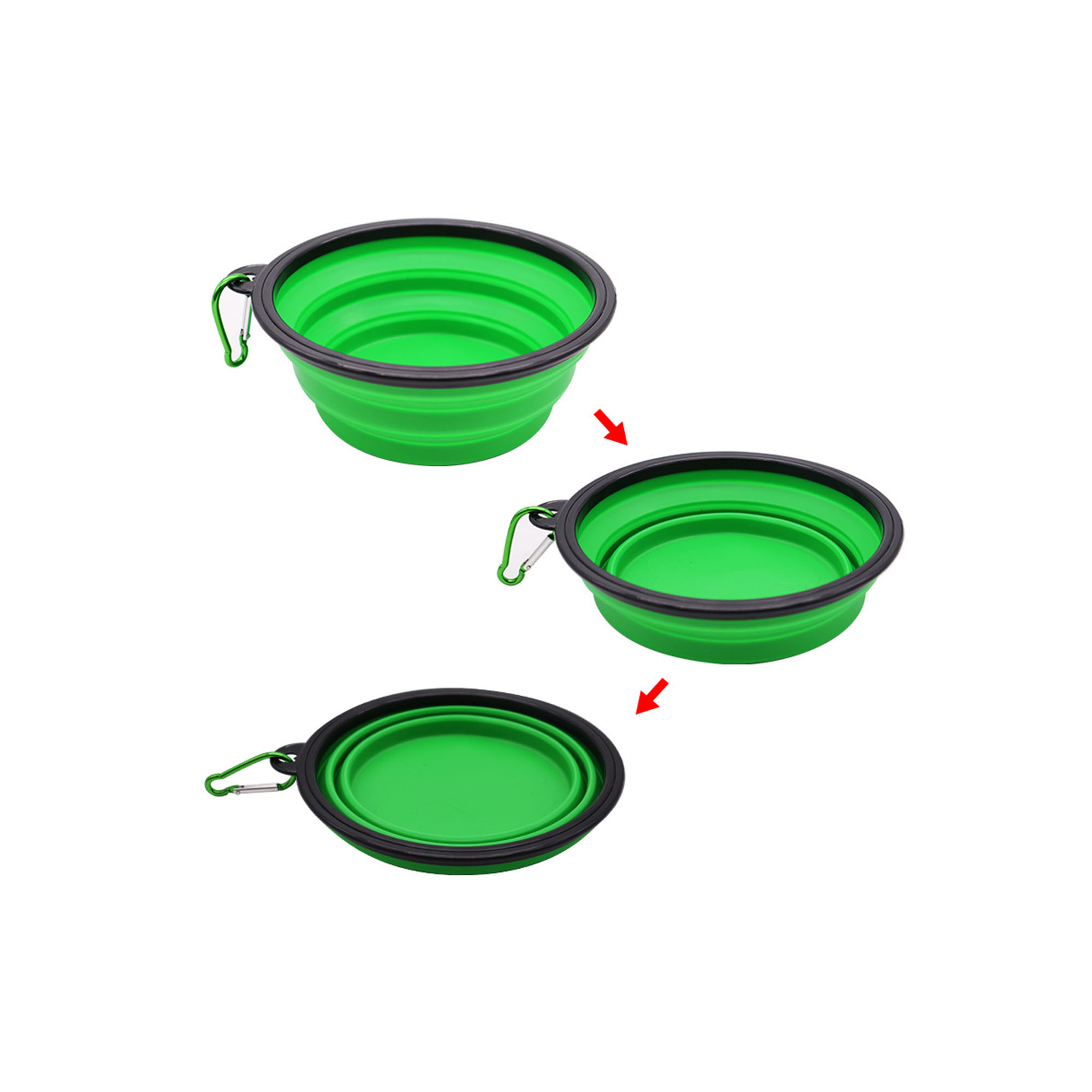 Silicone Collapsible Dog Bowl 1