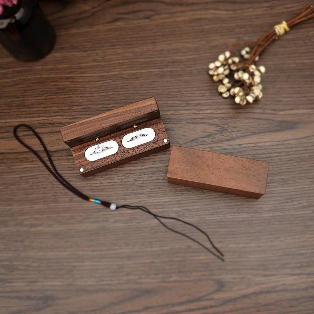 Wood Ring Storage Box 6