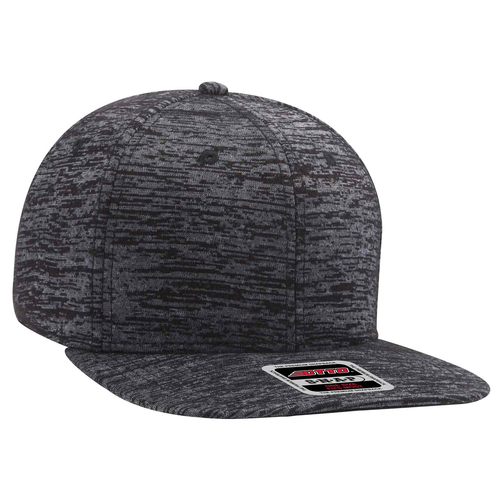 OTTO CAP® OTTO SNAP 6 Panel Mid Profile Snapback Hat 3