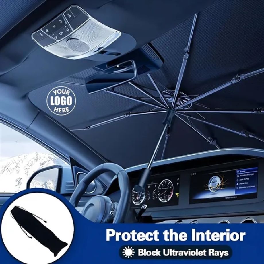 Foldable Uv Protection Heat Insulation Windshield Sunshade 2