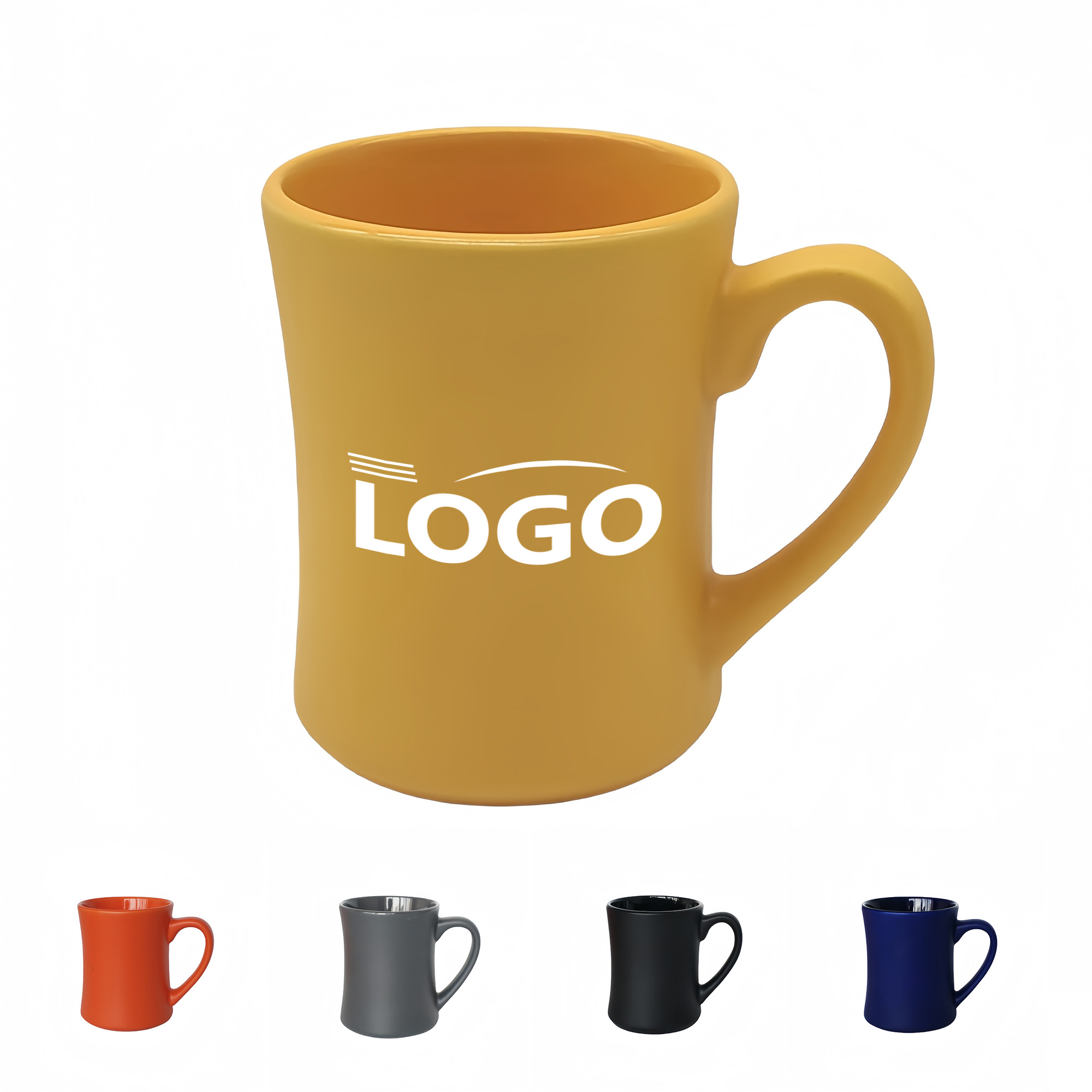 16 oz Waist-Tapered Ceramic Mug for Promotions 4