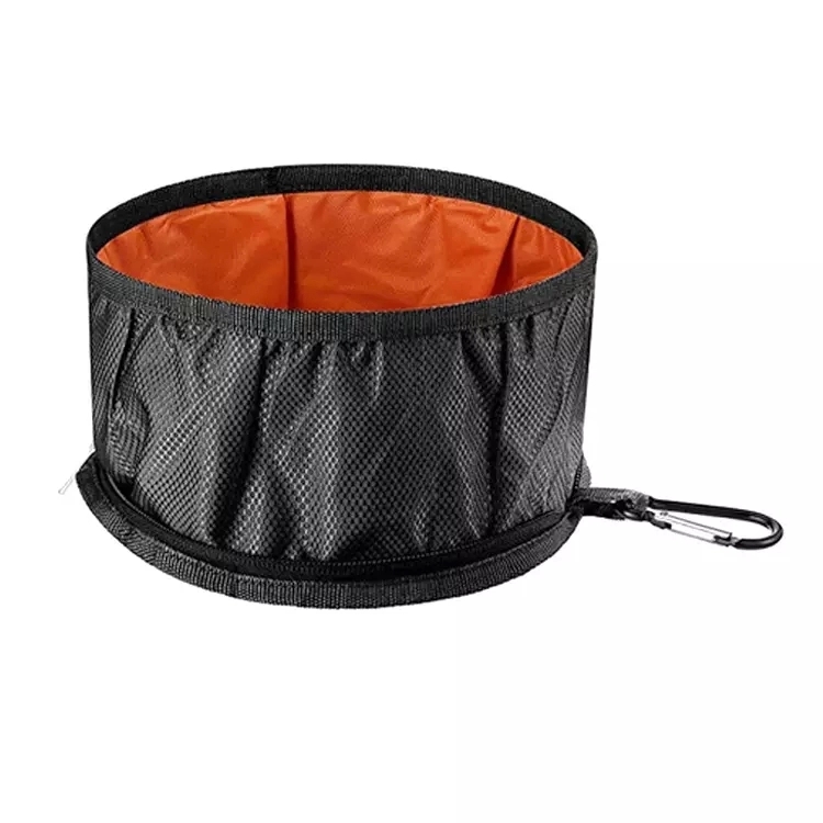 Collapsible Pet Bowl w/Zipper 8