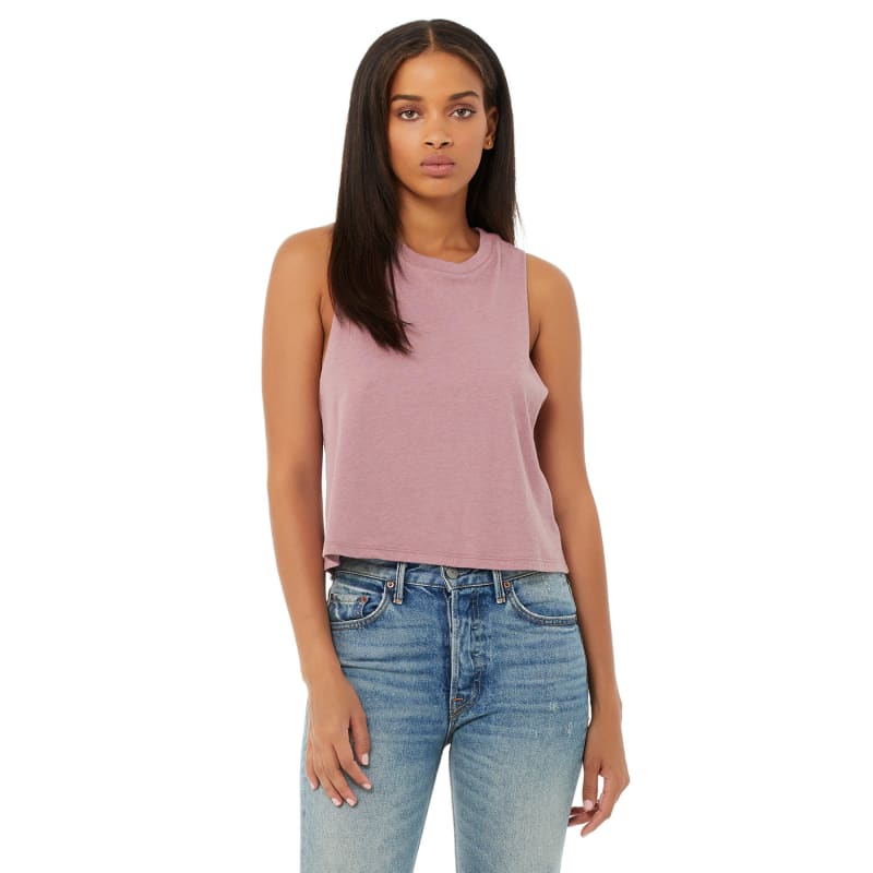 Bella + Canvas Ladies' Racerback Cropped Tank 36