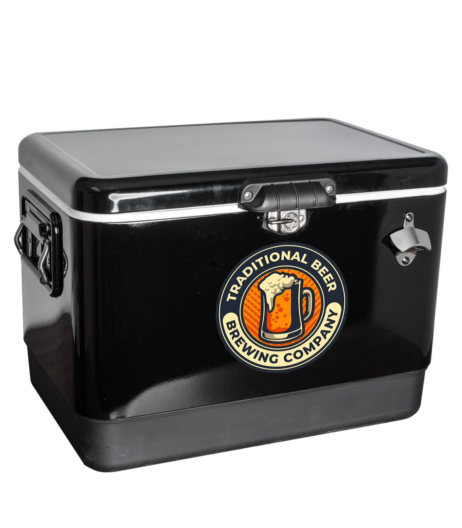 54 Quart Steel Cooler