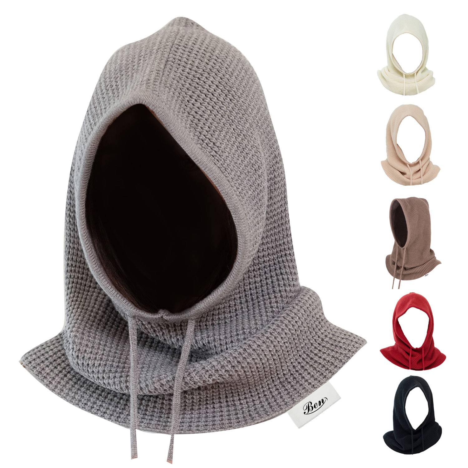Warm Wool Knit Hat 2