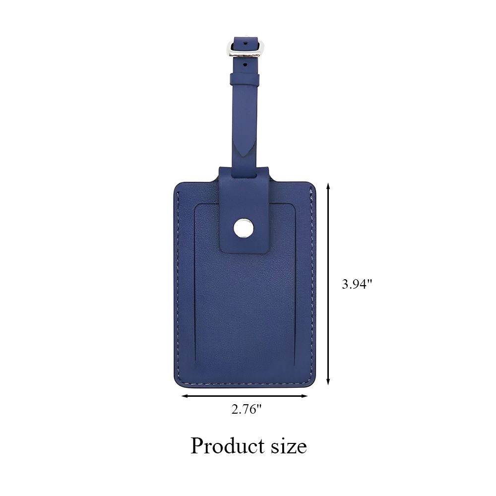 Premium Genuine Leather Luggage Tag 9