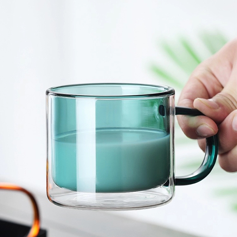 Custom 9 OZ. Glass Tea Coffee Mug & Office Drink Gift Cup 8