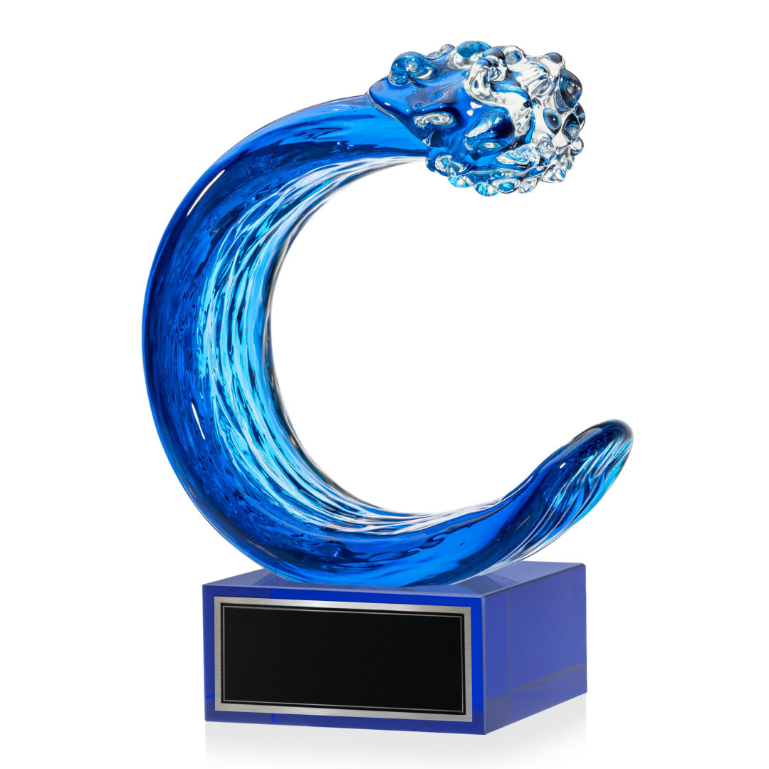 Oceana Award on Hancock Base - Blue 4