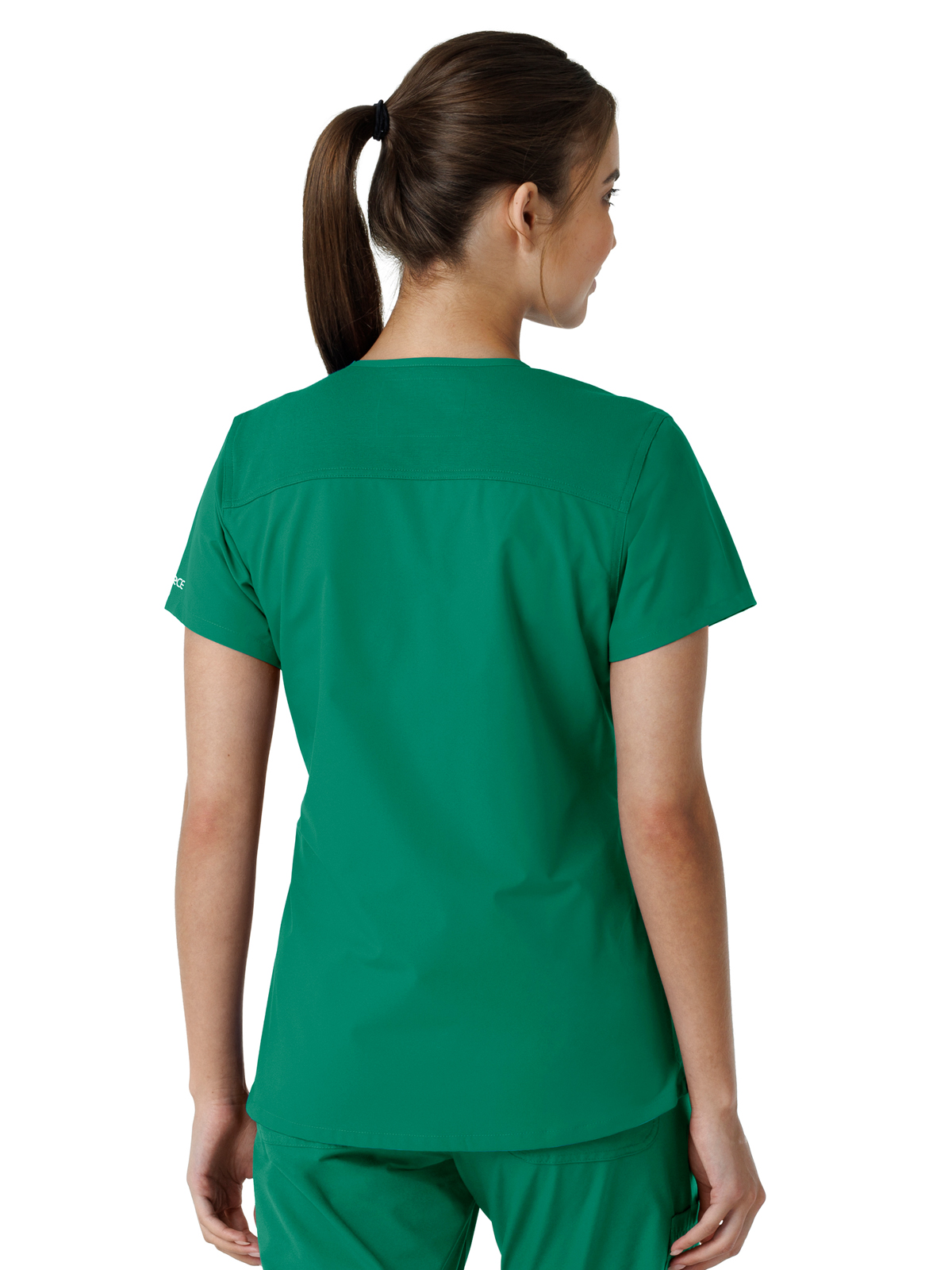 Carhartt - Force Essentials - Women's Four-Pocket V-Neck Knit Panel Top 81