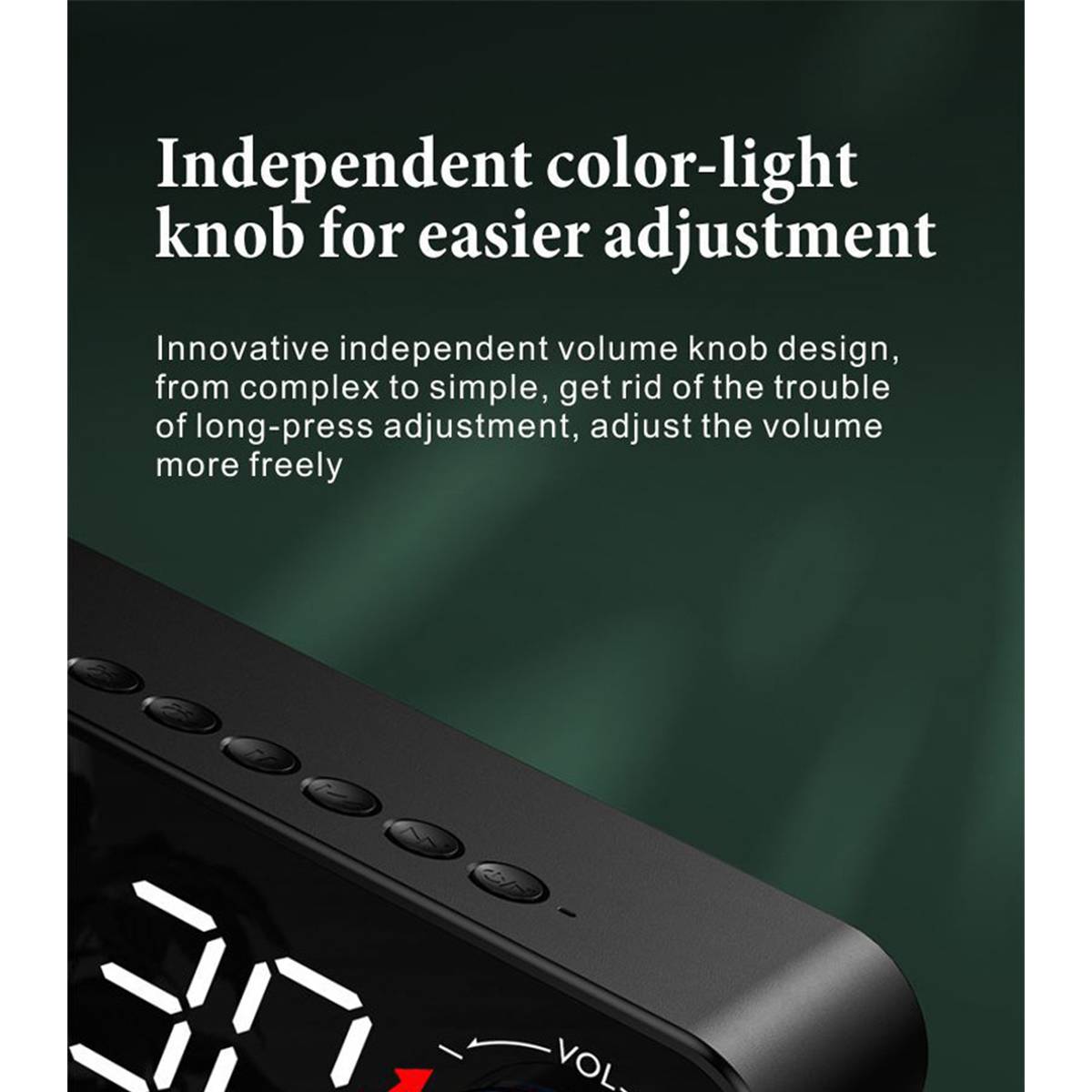 Alarm Clock Bluetooth Speaker 3