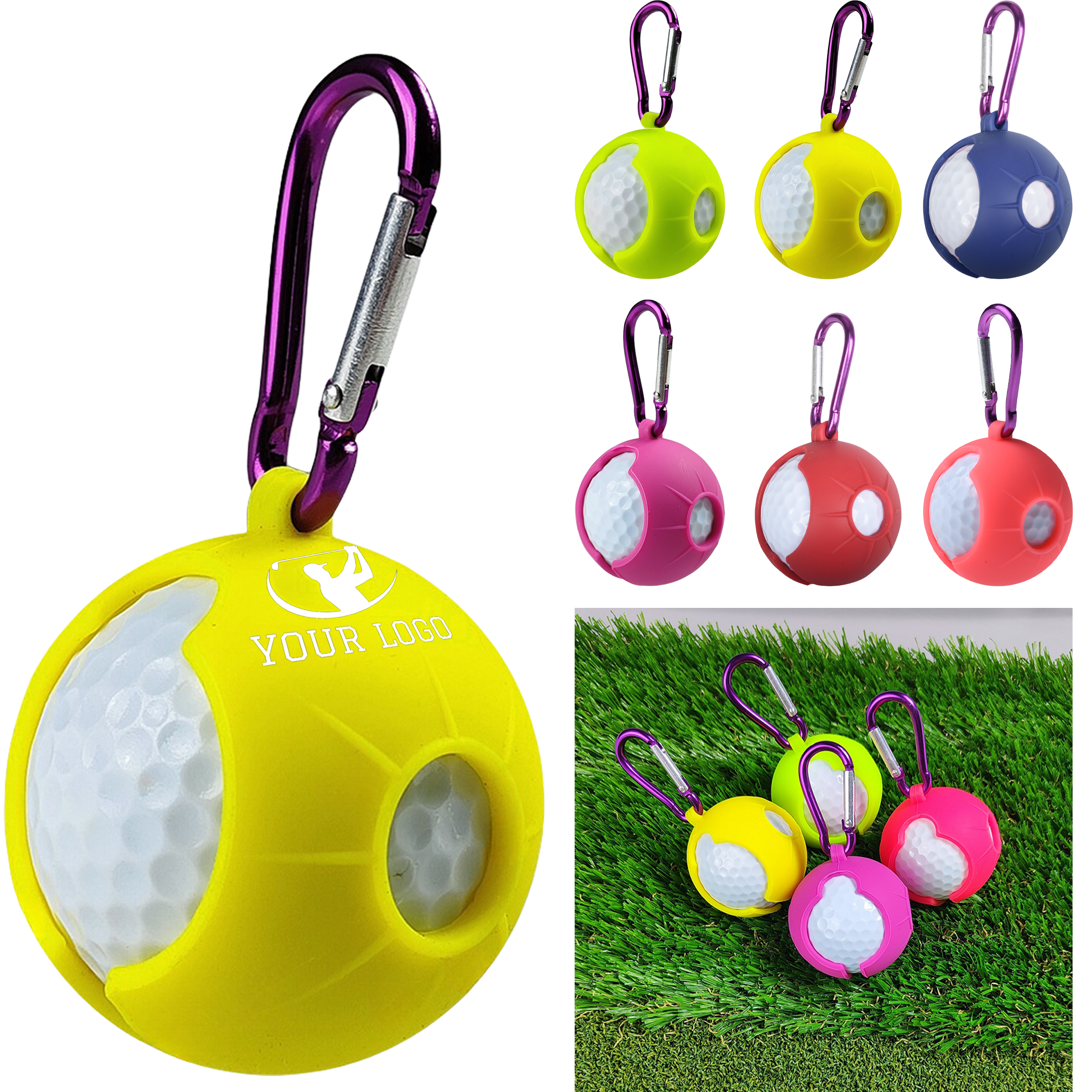Silicone Golf Ball Protective Cover 3