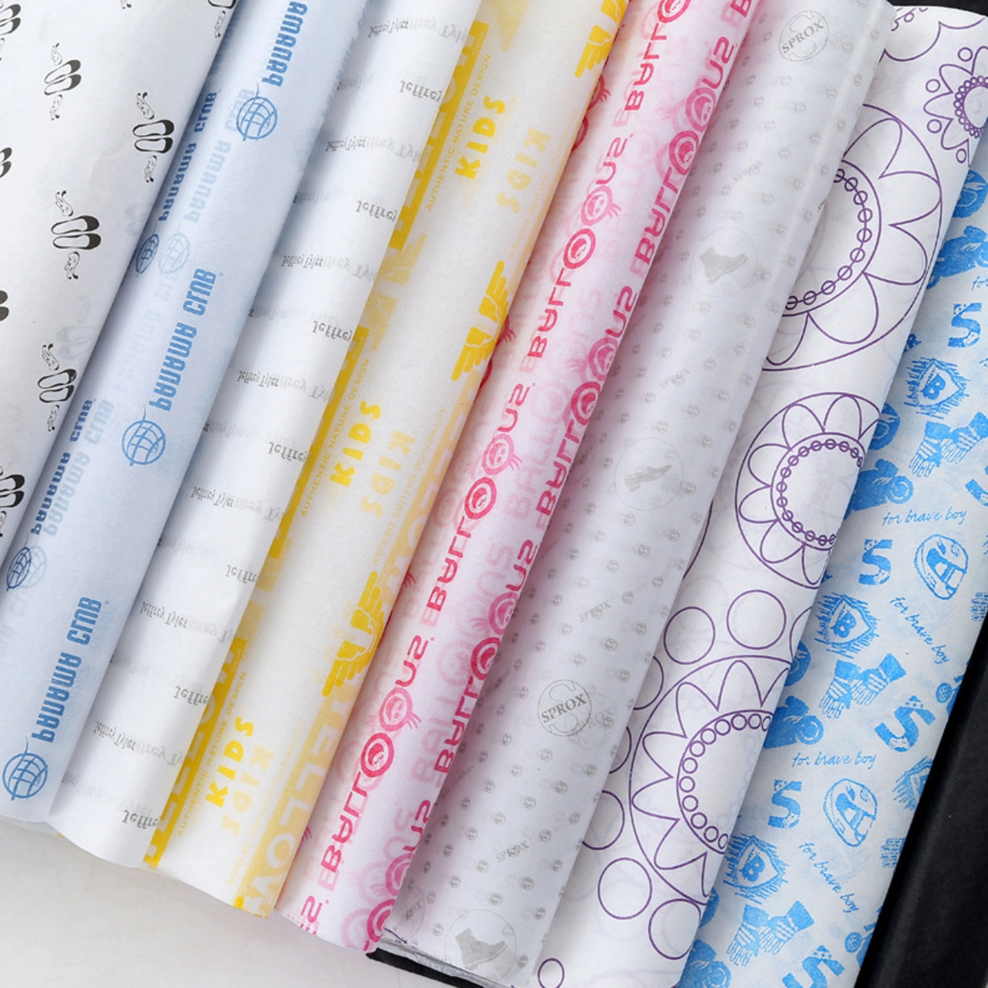 Custom Clothing Wrapping Paper, promotional household item with logo imprint 3