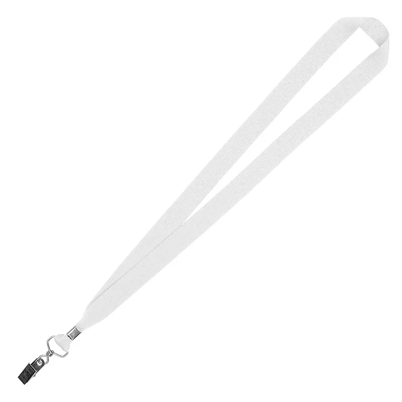 3/4" Eco Friendly rPET Lanyard with Bulldog Clip 2