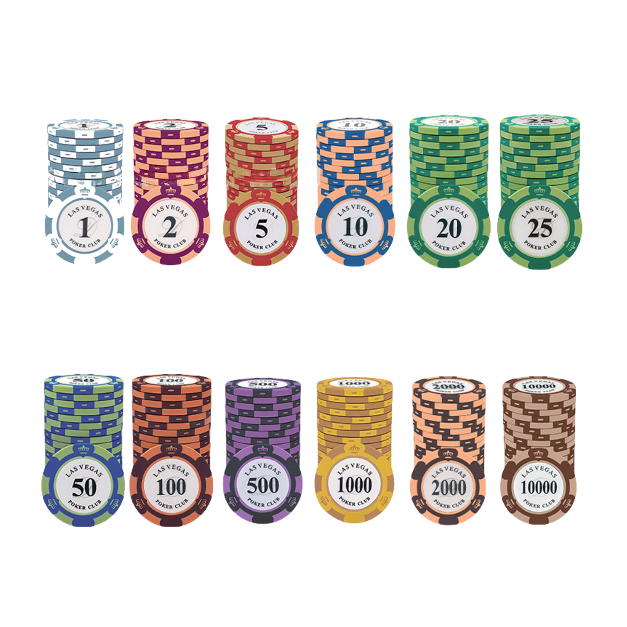 Denomination Poker Chip 3