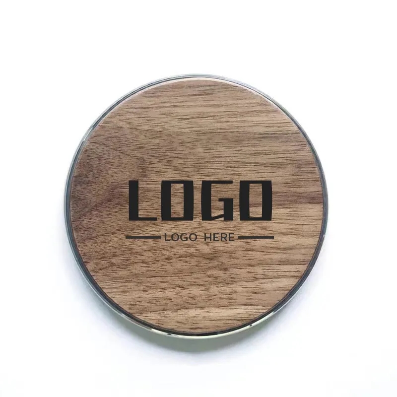 Black walnut Wireless Charging Pad 1