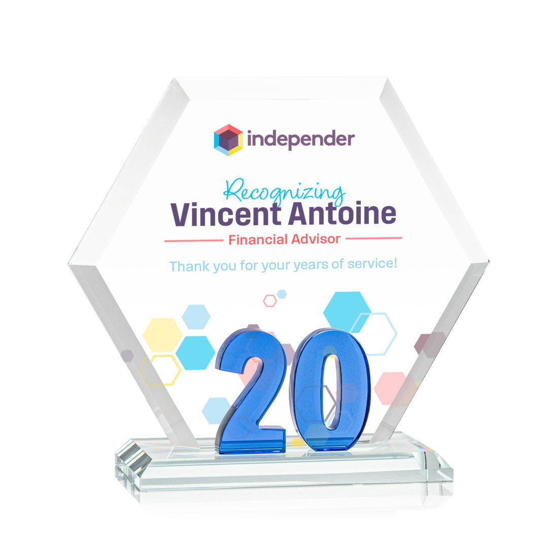 Riviera Anniversary VividPrint™ Award No 20 - Blue 9
