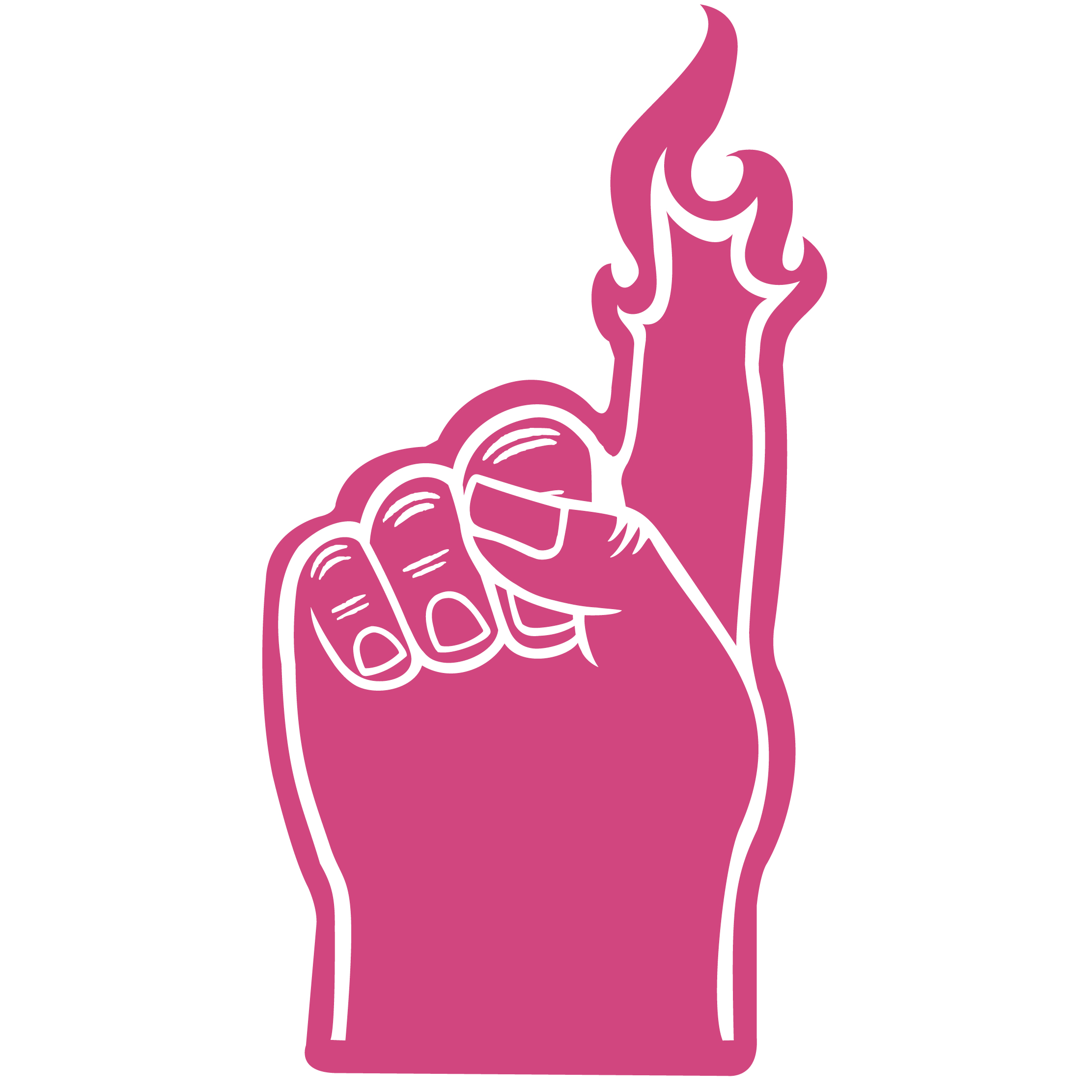 Foam Flame Finger 18" 29