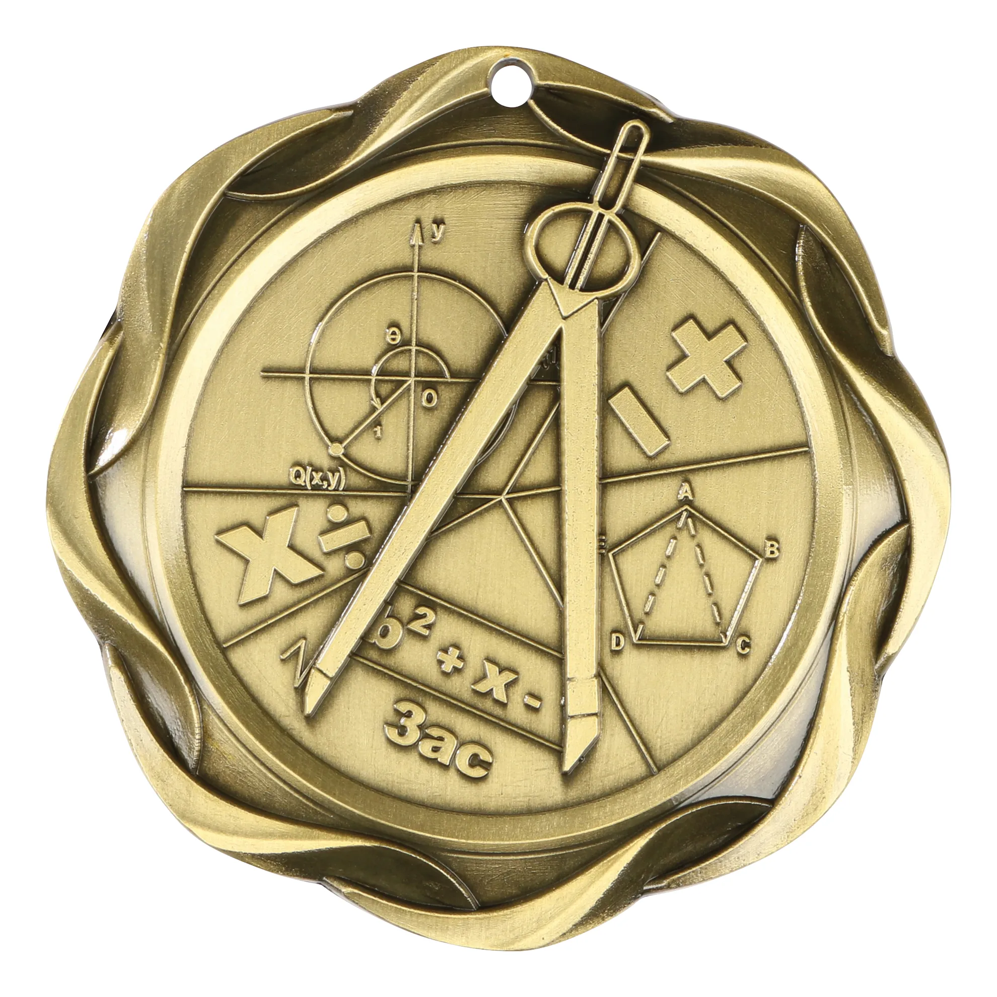 3" Fusion Math Medal 6
