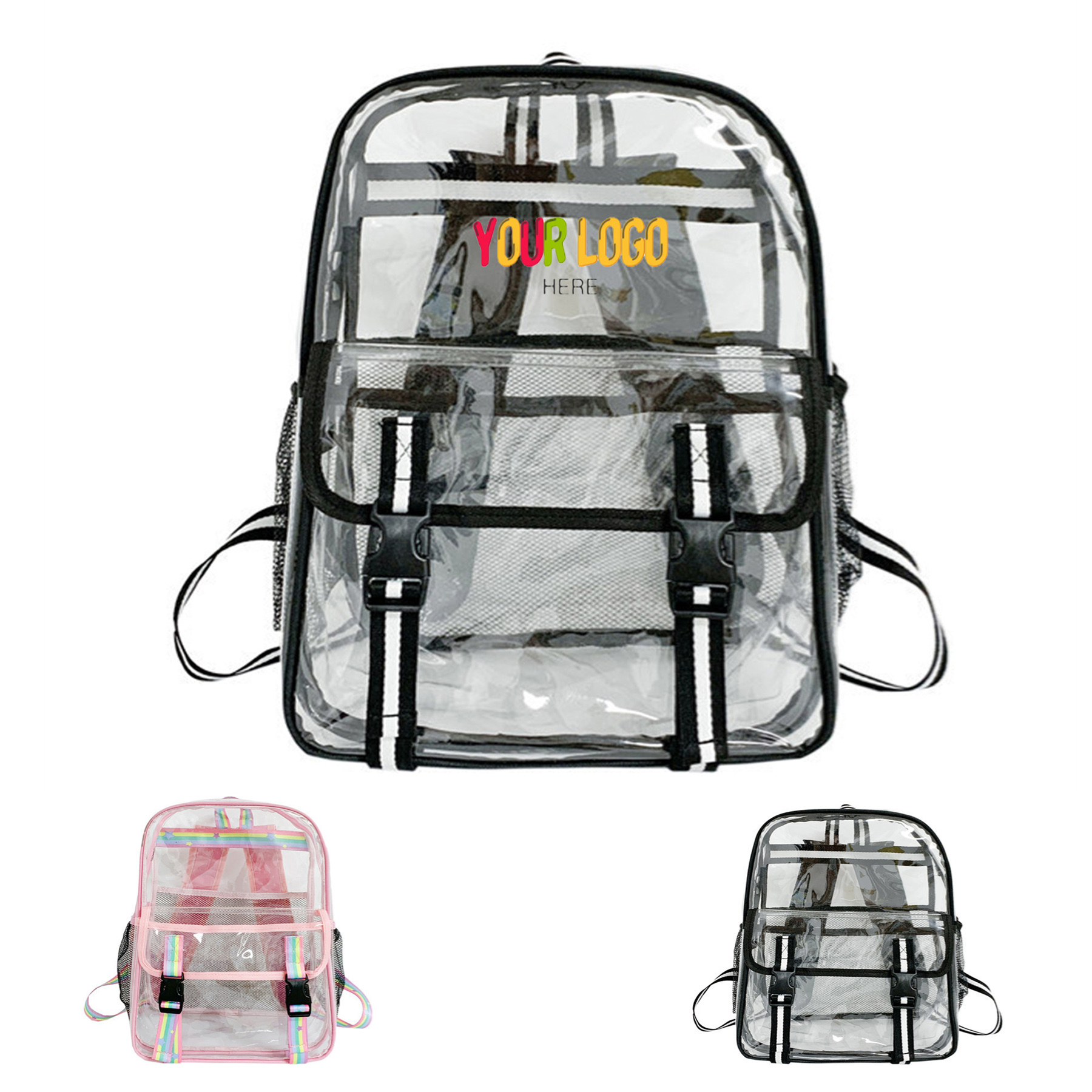 Clear PVC Backpack 1