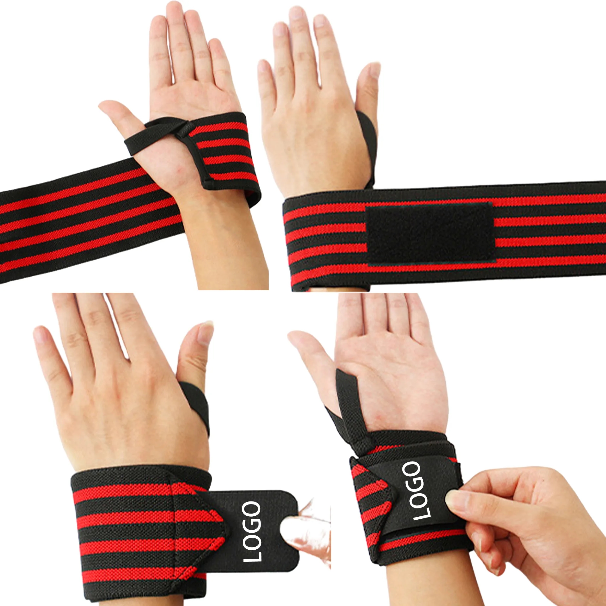 Weightlifting Wristband Adjustable Fitness Wrist Braces 2