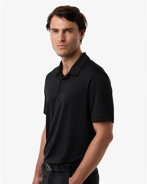 Men's 4-Way Stretch Printed Polo - A716 19