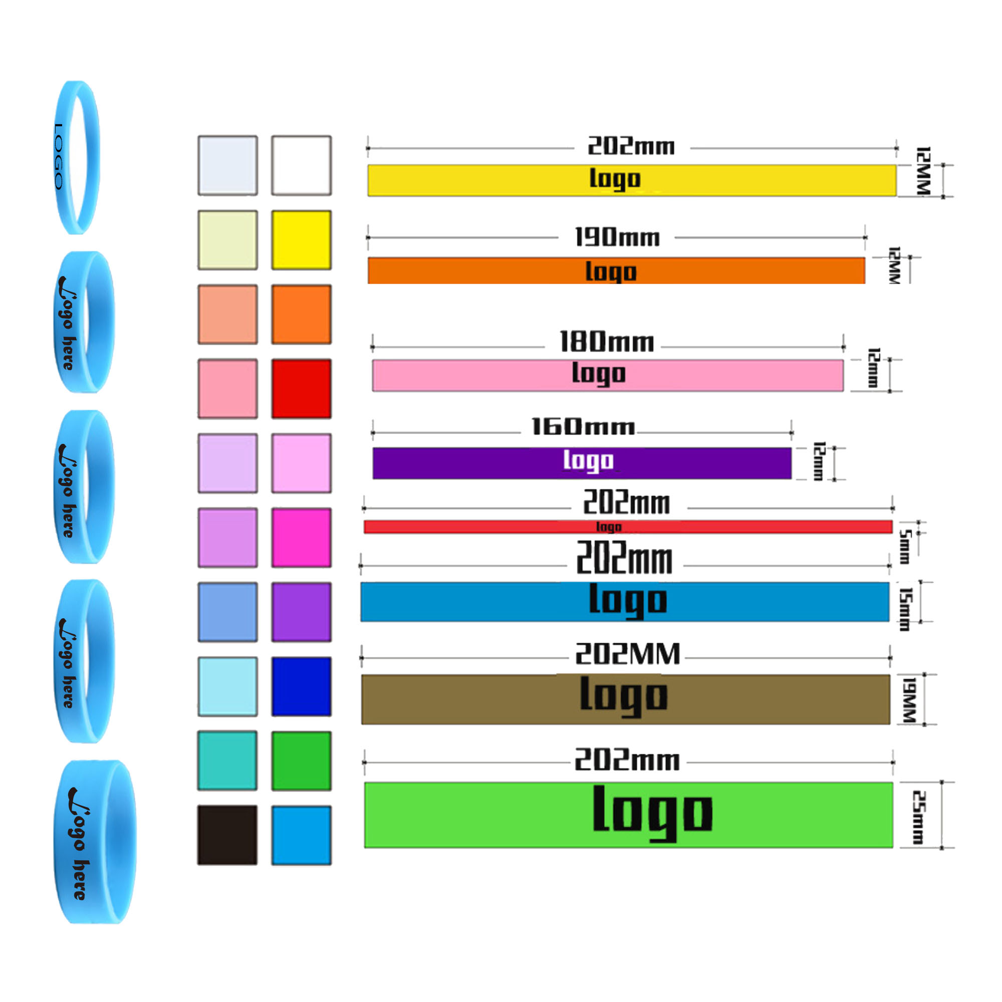 Soft Silicone Sports Bracelet 2