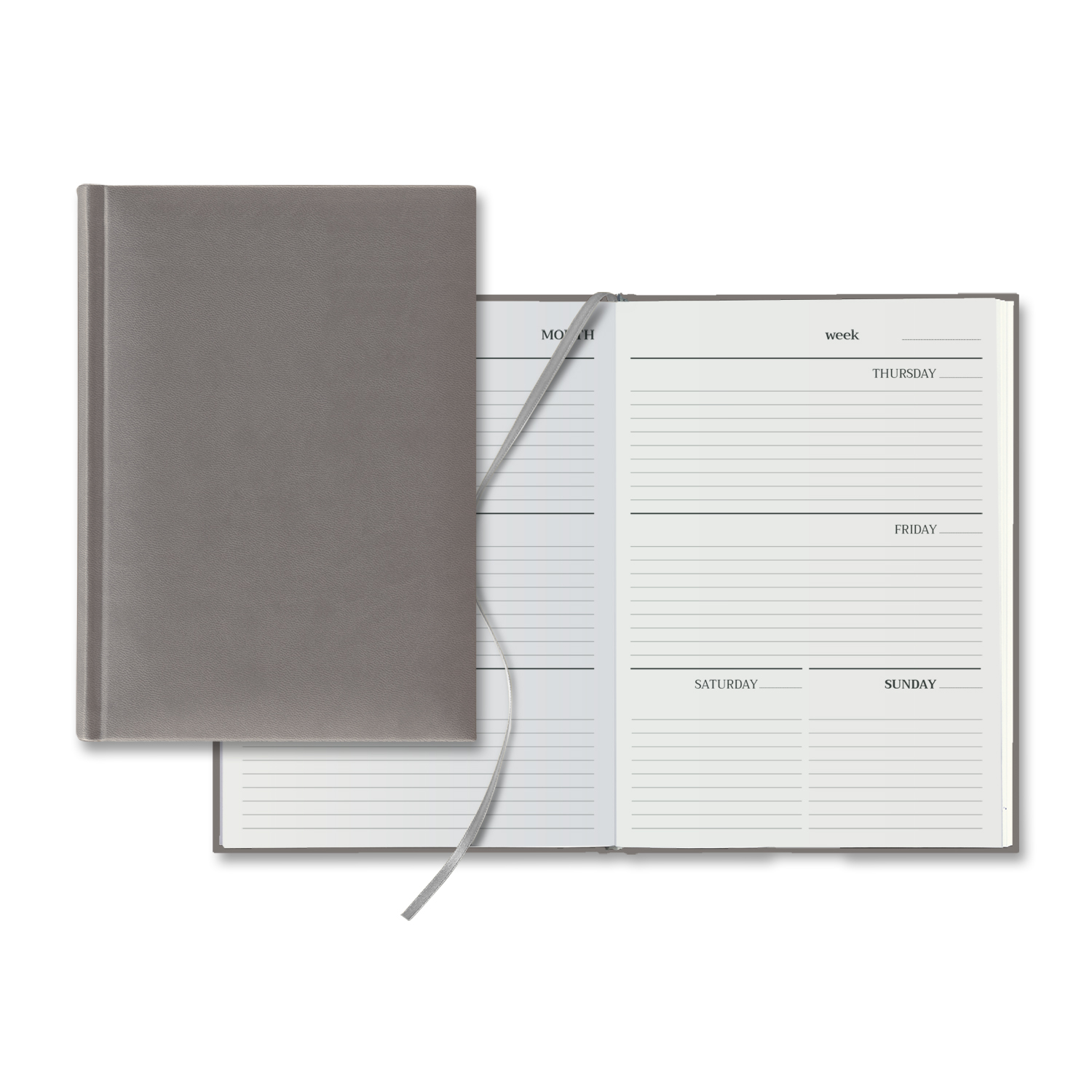 Castelli Tucson Grande White Page Weekly Perpetual Diary 5