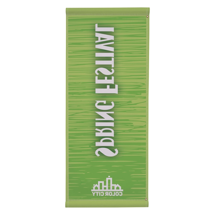 30" x 72" Nylon Boulevard Banner Single-Sided 3