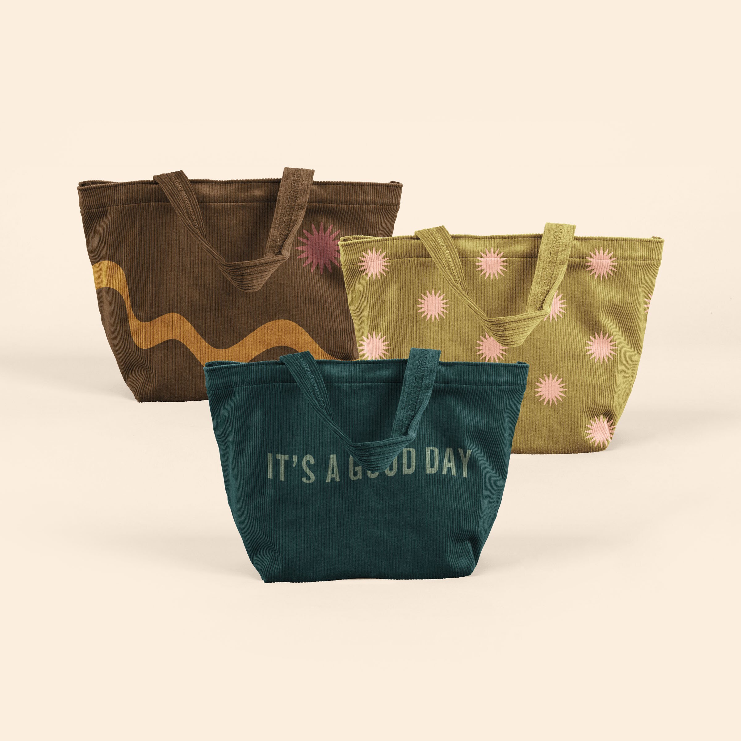 DUMPLING TOTE - CORDUROY 2