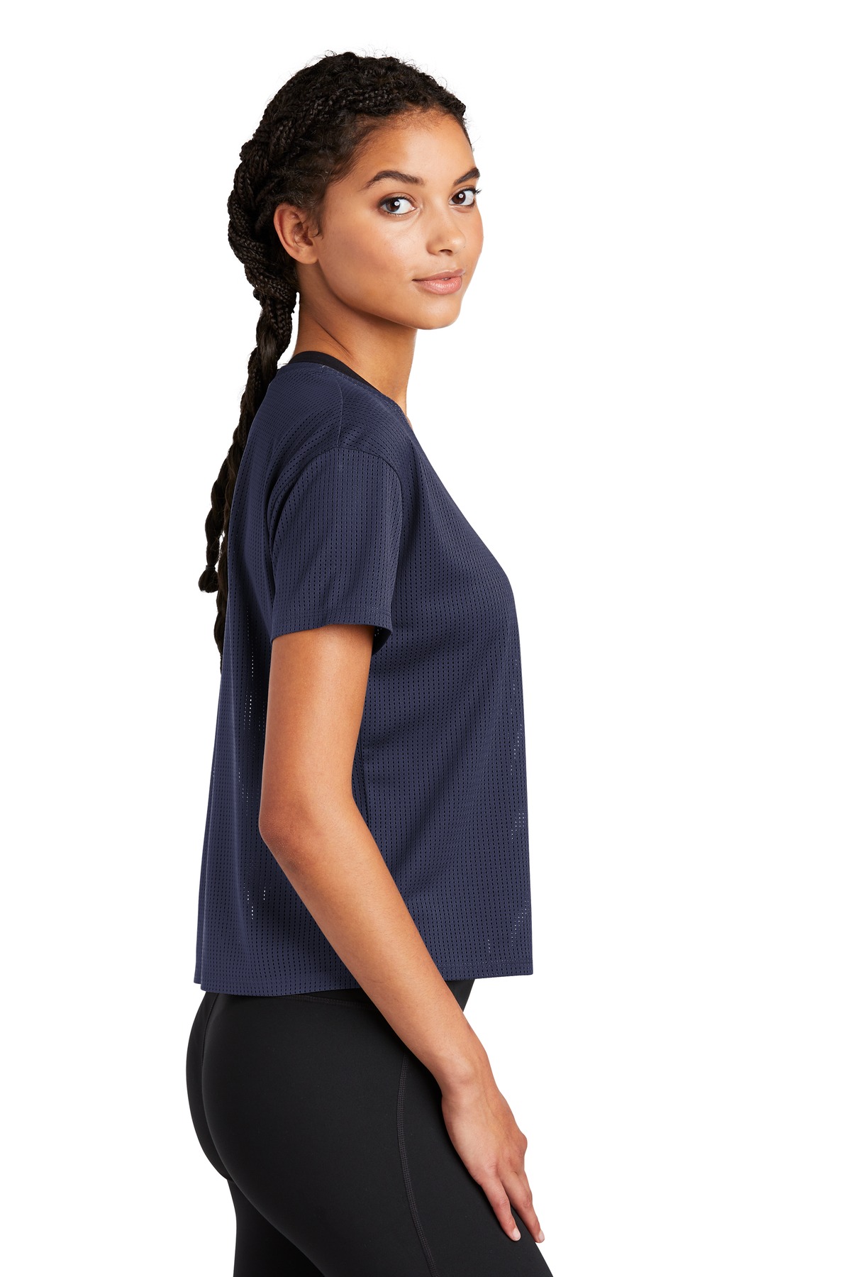 Sport-Tek Women's PosiCharge Draft Crop Tee. LST411 31