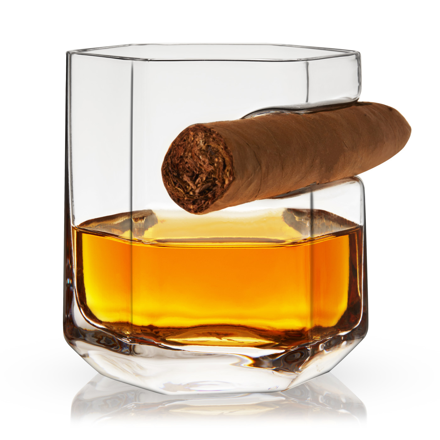 Viski® Raye Crystal Cigar Glass 3