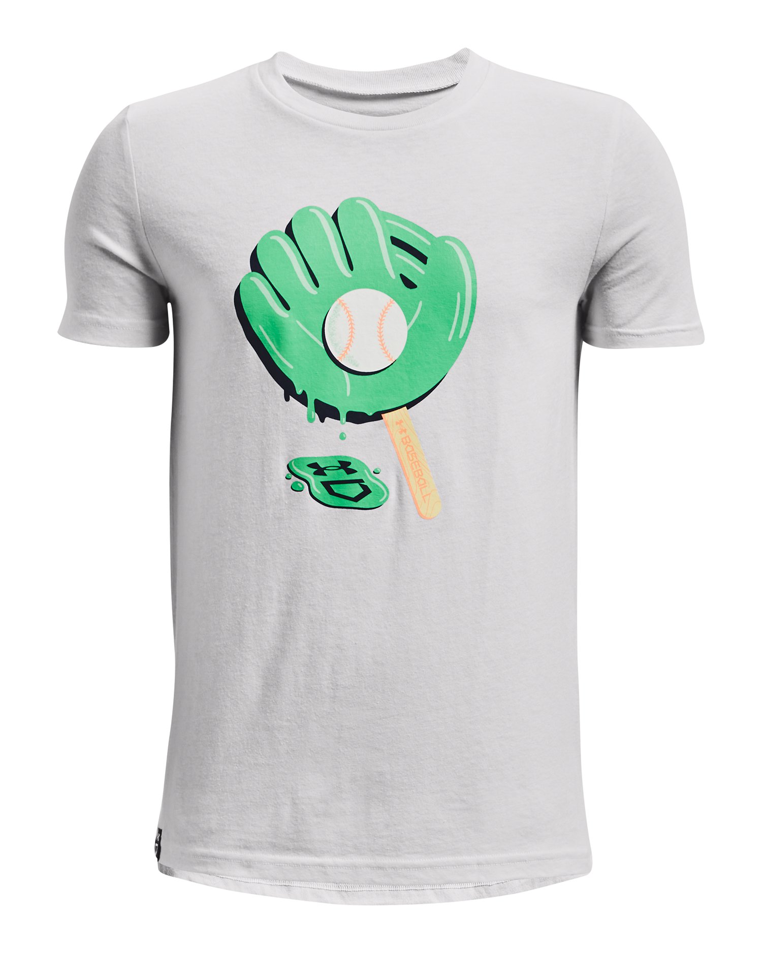 Boys' UA Baseball Ice Cream Mitt Short Sleeve 3
