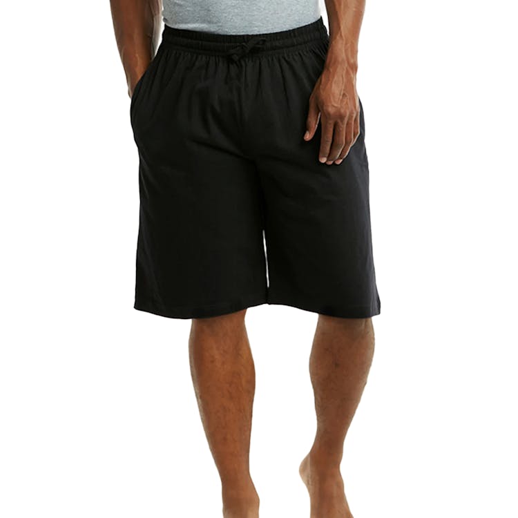 Men's Knitted Pajama Shorts - 3XL Black 2