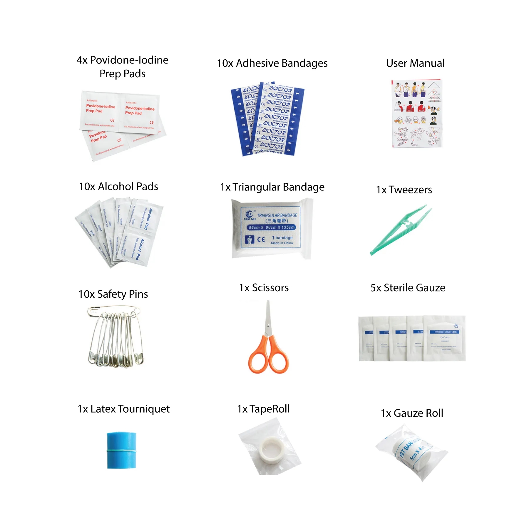 Emergency Response First Aid Kit (45pc) 9