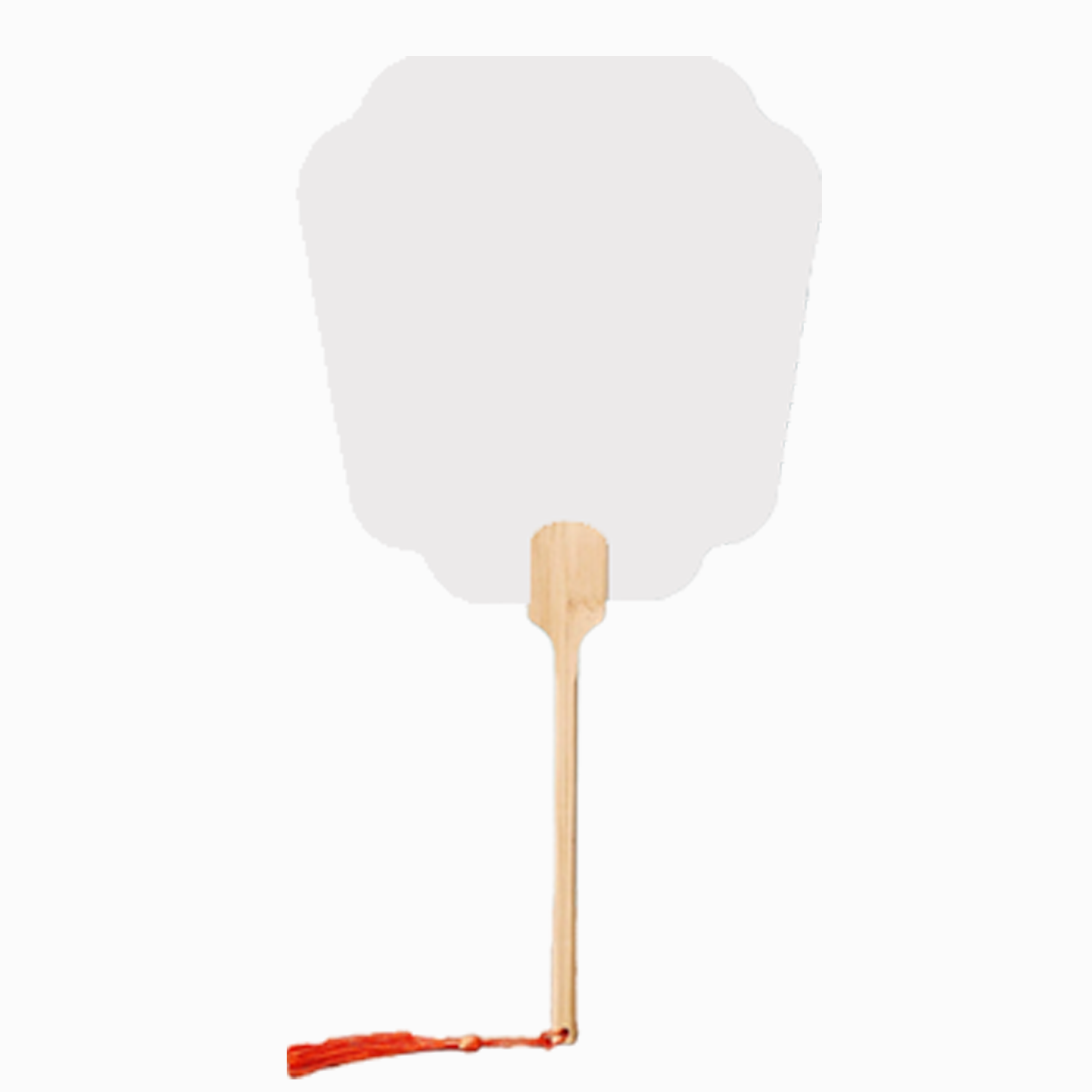 Artistic Lacquer Fan with Blank Canvas 8